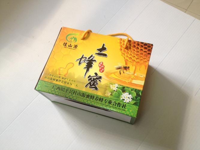 土蜂蜜 包装定做 农副产品彩箱彩盒礼品盒 广西南宁专业生产厂家